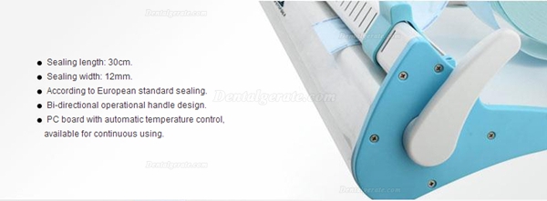 Dentallaborger&auml;te-Dichtungs-Maschine Autoklavensterilisation Sealer Beep-Alarm Sella II